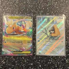 メガカイリューEX & ユキワラシ カードセット