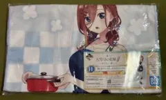 五等分の花嫁 一番くじ 中野三玖 マイクロファイバータオルのサムネイル