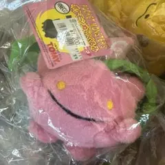 TOMY ポケモン　ポケットモンスター　ぬいぐるみ　ハネッコ　レトロ　当時物貴重