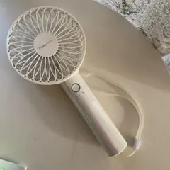 フランフラン　ハンディファン　オーロラホワイト 　(カ13 )