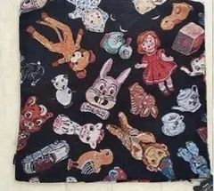 ナタリーレテ　クッションカバー　トイ　ゴブラン　45×45cm　うさぎ　くま