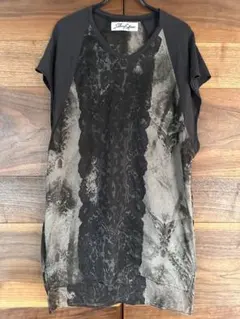 ▼美品✨シェアースピリット【36】ペプラムシャツ 総柄 花柄 睡蓮 hyde ▽美品✨シェアースピリット【36】ペプラムシャツ 総柄 花柄