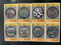 長野県マンホールカード　8枚セット