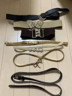 ベルト 7本セット 多様なデザイン