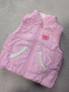 ❁MIKIHOUSE　ミキハウス　リバーシブルベスト　80cm☆