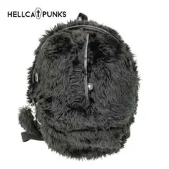 hellcatpunks backpack 猫 ファー 尻尾 ドット