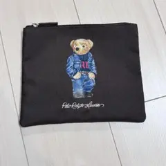 ポロラルフローレン　ポロベア　ポーチ　ブラウン
