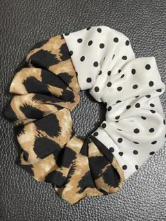 NEWレオパード✖️ドットミックスシュシュ