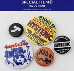 新品　ヒステリックグラマー　缶バッジ　 5個セット