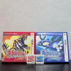 【動作確認】 ポケットモンスター オメガルビー アルファサファイア 中古