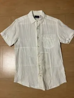 BLUE BLUE シャツ パッチワーク 半袖ガーゼ生地のサムネイル