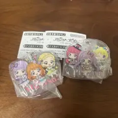 【ガチャガチャ】アイカツ✕プリパラ　あそーと　アクリルチャーム　あかり&らぁら他