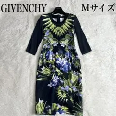 美品 GIVENCHY ジバンシー ボタニカル ワンピース 花柄 マルチカラーのサムネイル