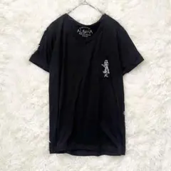 アロハ VネックTシャツ ポケット付き 半袖（M） ハワイ コットン混のサムネイル