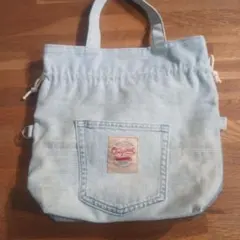ヴィンテージOriginal デニムリメイクトートバッグ