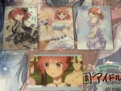 五等分の花嫁 ウエハース カード 中野二乃 箔押し ビジュアルカード
