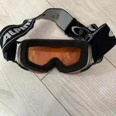 ALPINA スキーゴーグル 赤 オレンジ