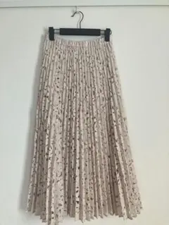 UNTITLED プリーツスカート Mサイズ ベージュ