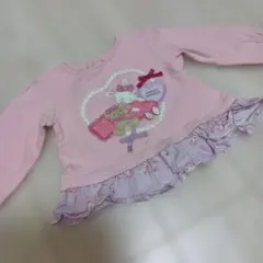 キムラタン　クーラクール　長袖トップス　女の子　80