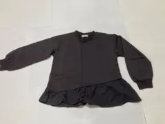 branshes ブランシェス 長袖Tシャツ 子供服　130サイズフリルトップス