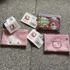 ハローキティ 小型ポーチ ３個セット
