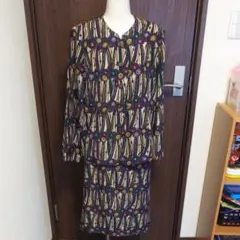 最終再値下げハンドメイド昭和レトロセットアップ1点物 vintage