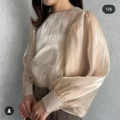 olu. シアーオーロラブラウス