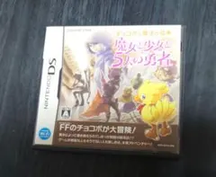 チョコボと魔法の絵本　魔女と少女と5人の勇者 ニンテンドーDS