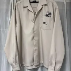 BACK NUMBER ベージュ 長袖シャツ