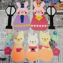 B壁面飾り　ひなまつり