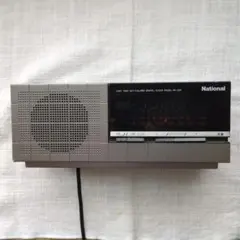 National パタパタ時計 ラジオ 昭和レトロ RC-6035 - メルカリ