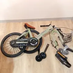 t*o様 040509 新品【18inch子供用自転車補助輪付き】
