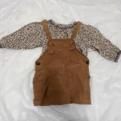 しまむら　ワンピーストップス２点セット　90