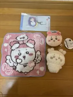 ちいかわ　古本屋　カニちゃん　マスコット　ハンカチ　まとめ売り