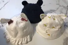 ベビー帽子3点セット