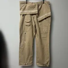 PPFM 神の服　ベージュ　ワークパンツのサムネイル