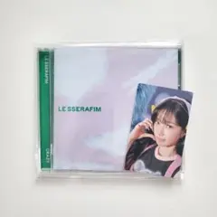 【匿名発送】LESSERAFIM CRAZY 開封済み 単品 カズハ トレカ付き