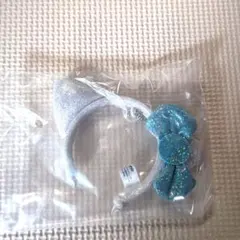 サンリオ　シークレットミニカチューシャ　パーティー②　ハローキティ　ブルー