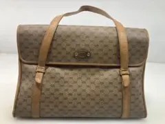 GUCCI ベージュ GGモノグラム ハンドバッグ