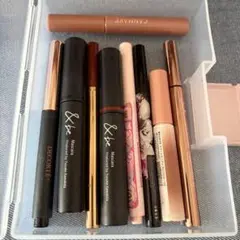 マスカラ、アイライナー セット