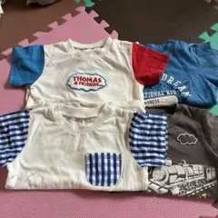 きかんしゃトーマス 半袖Tシャツ など　４枚セットのサムネイル