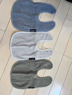 マムトゥマム　タオル生地 スタイ 3枚セット