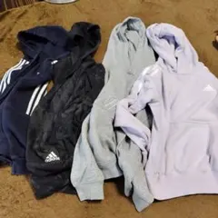 子供用パーカー　4枚セット　130〜140cm adidas　Nike