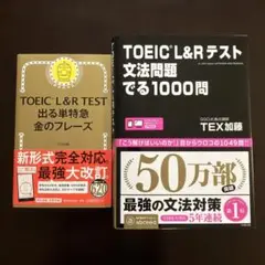 【2冊セット】TOEIC L&Rテスト 文法問題でる1000問、金のセンテンス