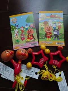 アンパンマンミュージアム　入場特典おもちゃ、ぬりえ