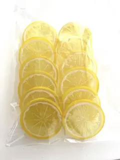 フェイク・食品サンプル（レモン輪切り）