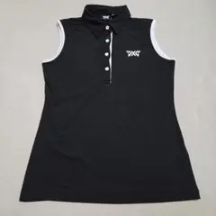 PXG レディース ノースリーブ ポロシャツ ブラック M☆ PXG レディース ゴルフシャツ ブラック XS - メルカリ