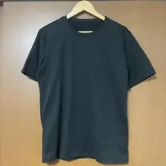 SHEIN メンズ クルーネック Tシャツ ブラック S