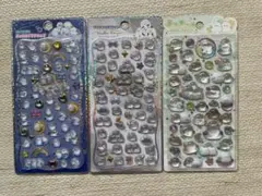 プチドロップステッカー　シマエナガ3種セット