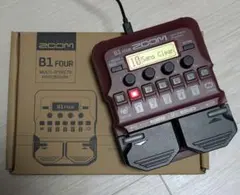 ZOOM B1 FOUR ベースエフェクター